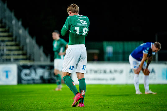 Jönköpings Södras Anton Thorsson deppar