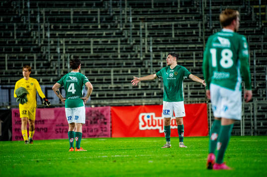 Jönköpings Södras spelare deppar