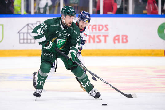 Färjestads Jonathan Andersson och Linköpings Christoffer