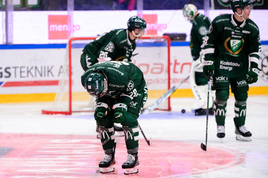 Färjestads Patrik Lundh deppar