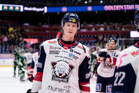 Linköpings Filip Bystedt deppar