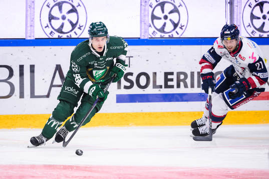 Färjestads Marcus Nilsson och Linköpings Christoffer Ehn