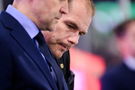 Färjestads tränare Thomas Mitell