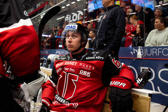 Örebros Filip Berglund deppar