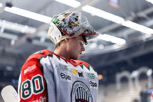 Frölundas målvakt Frederik Dichow