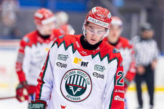 Frölundas Pontus Johansson deppar