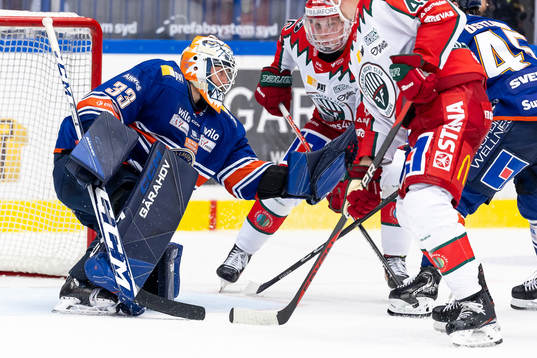 Växjös målvakt Emil Larmi