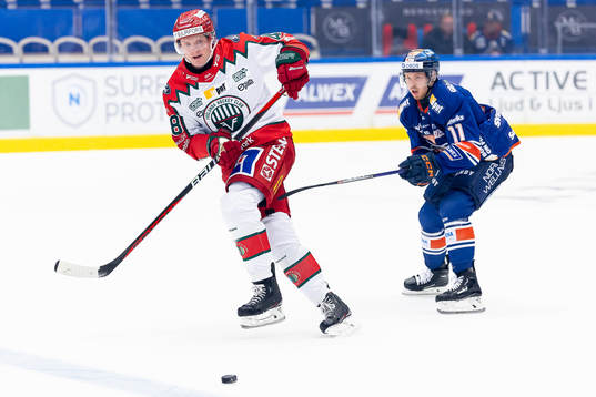 Frölundas Carl Klingberg och Växjös Kalle Kossila
