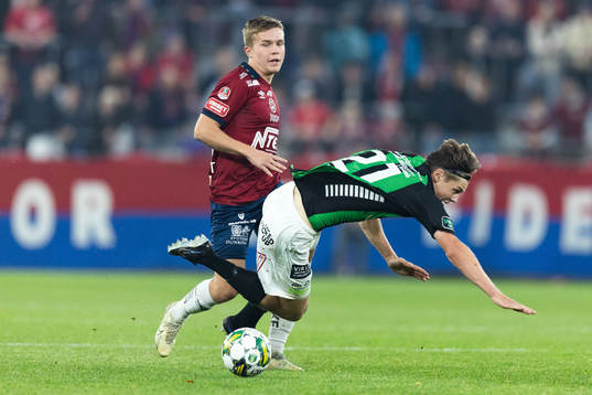 Örgrytes Isak Dahlqvist och GAIS Axel Henriksson