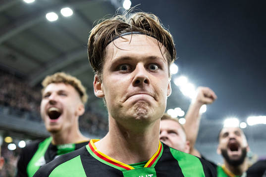 GAIS Axel Henriksson jublar