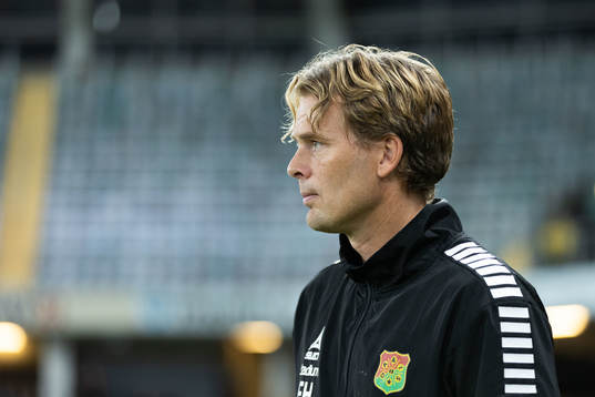 GAIS tränare Fredrik Holmberg