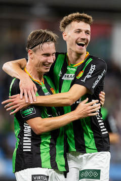 GAIS Robin Frej jublar ihop med Anes Cardaklija