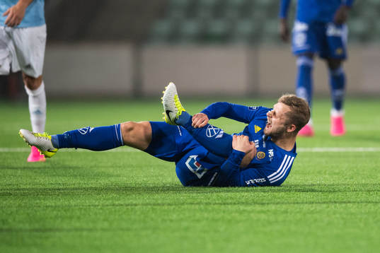 GIF Sundsvalls Erik Andersson har ont