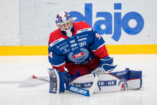 Oskarshamns målvakt Marek Langhamer