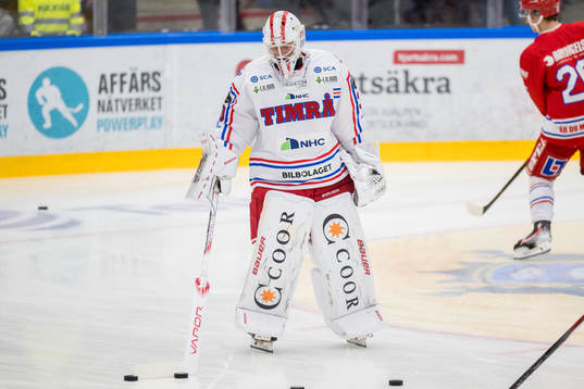Timrås målvakt Jacob Johansson