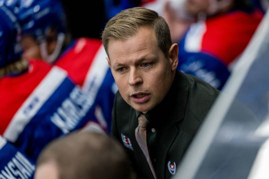 Oskarshamns tränare Martin Filander