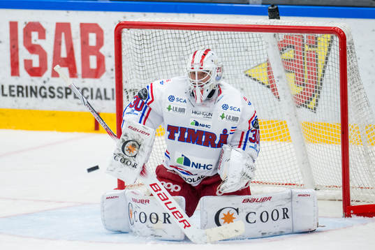 Timrås målvakt Jacob Johansson