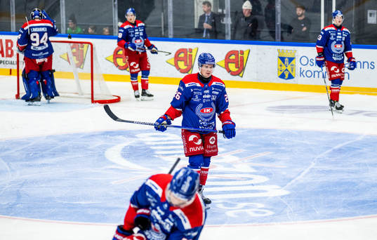 Oskarshamns Lukas Pilö deppar