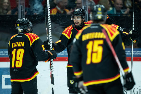 Brynäs Tyler Vesel jublar