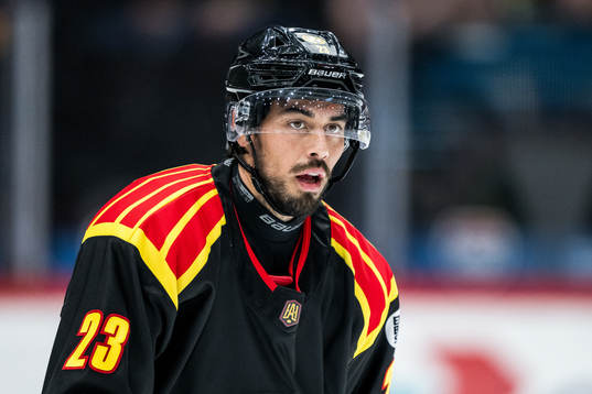 Brynäs Tyler Vesel deppar