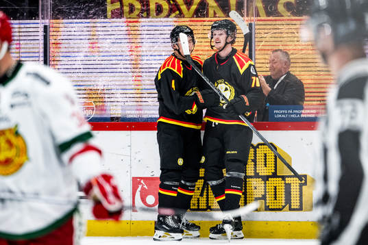 Brynäs Oskar Kvist jublar