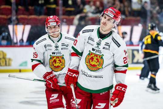 Moras Noah Steen och Gustav Willman-Borvik deppar