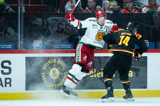 Moras Måns Carlsson och Brynäs Chad Billins