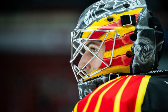 Brynäs målvakt Damian Clara