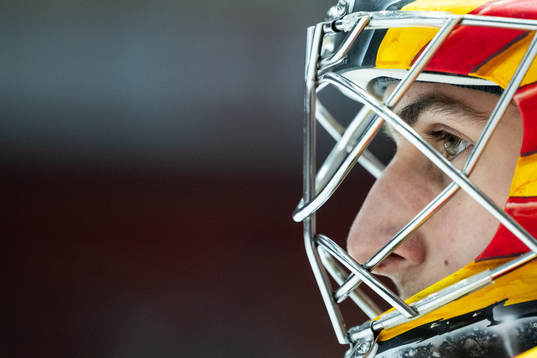 Brynäs målvakt Damian Clara