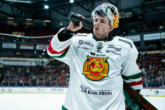Moras målvakt Waltteri Ignatjew