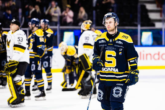 Södertäljes Viktor Grahn deppar