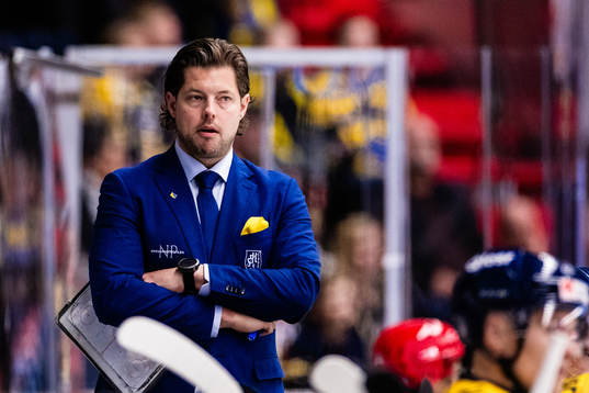 Södertäljes assisterande tränare Mattias Zackrisson
