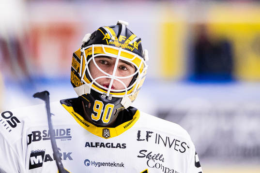 Västerås målvakt Ian Blomquist