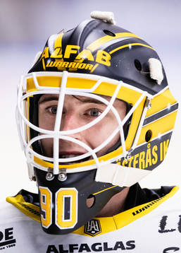 Västerås målvakt Ian Blomquist