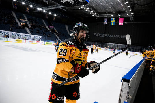 Under ishockeymatchen i SDHL mellan Djurgården och Luleå