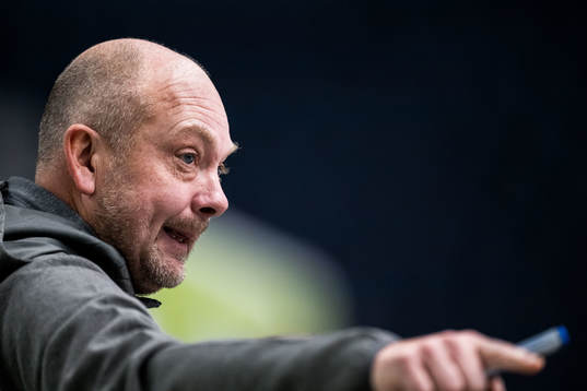 Djurgårdens tränare Rickard Hårdstam