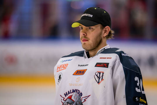 Halmstads målvakt Adam Ahnberg
