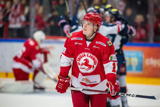 Troja/Ljungbys Jesper Emanuelsson deppar