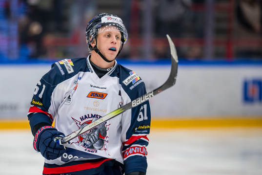 Halmstads Hugo Johansson deppar