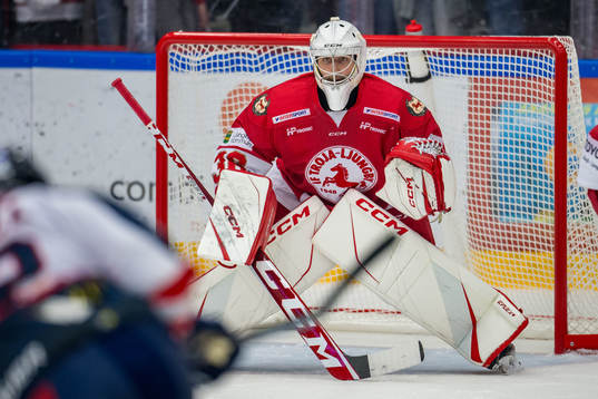 Troja/Ljungbys målvakt Jesper Eliasson