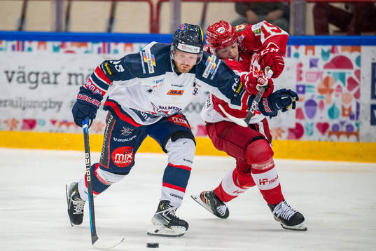 Halmstads Jacob Levin och Troja/Ljungbys Lukas Macklin