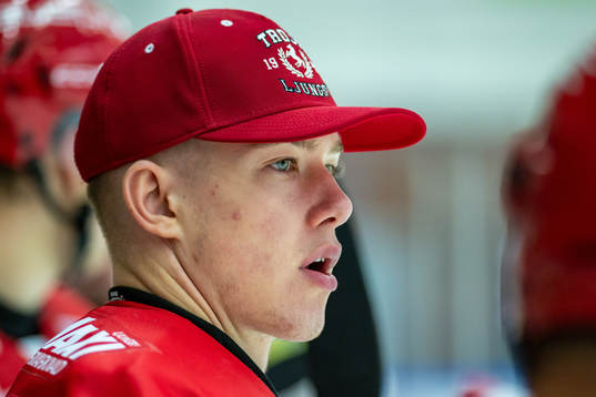 Troja/Ljungbys målvakt Viktor Westermark