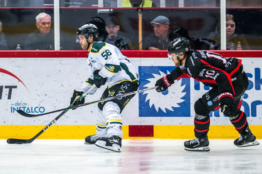 Östersunds Anton Öhman och Nybros Jesper Kandergård