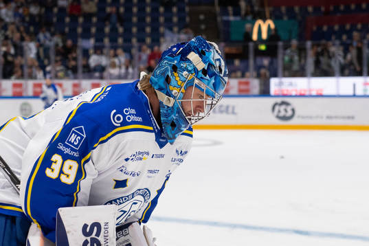 Leksands målvakt Filip Larsson