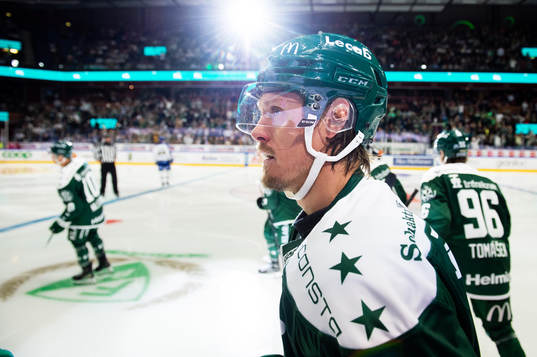 Färjestads Joakim Nygård jublar