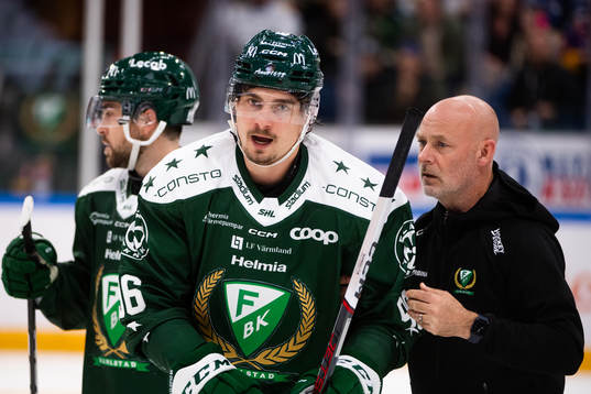 Färjestads David Tomasek och