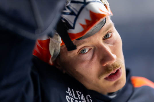 Växjös målvakt Emil Larmi