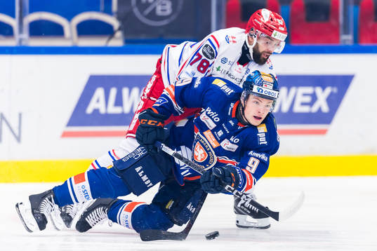 Växjös Victor Stjernborg och Timrås Robin Hanzl