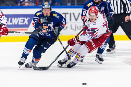 Växjös Victor Stjernborg och Timrås Filip Hållander