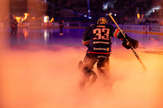 Växjös målvakt Emil Larmi